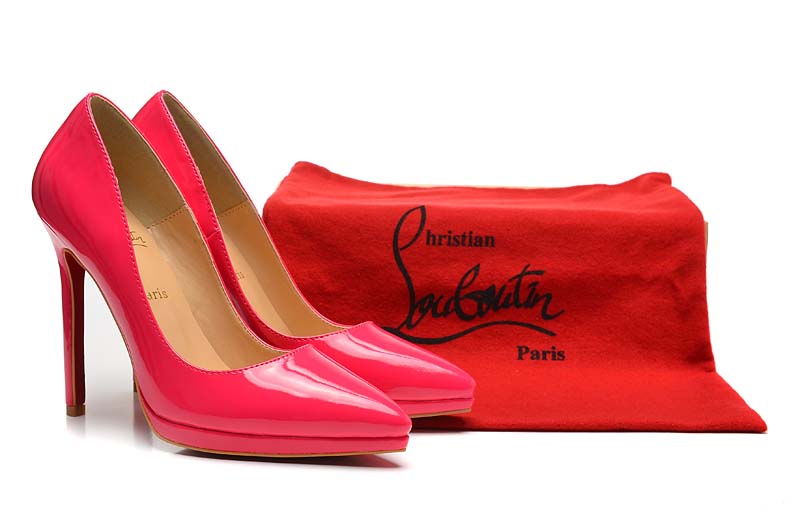 christian louboutin 12cm rose a des chaussures (1)